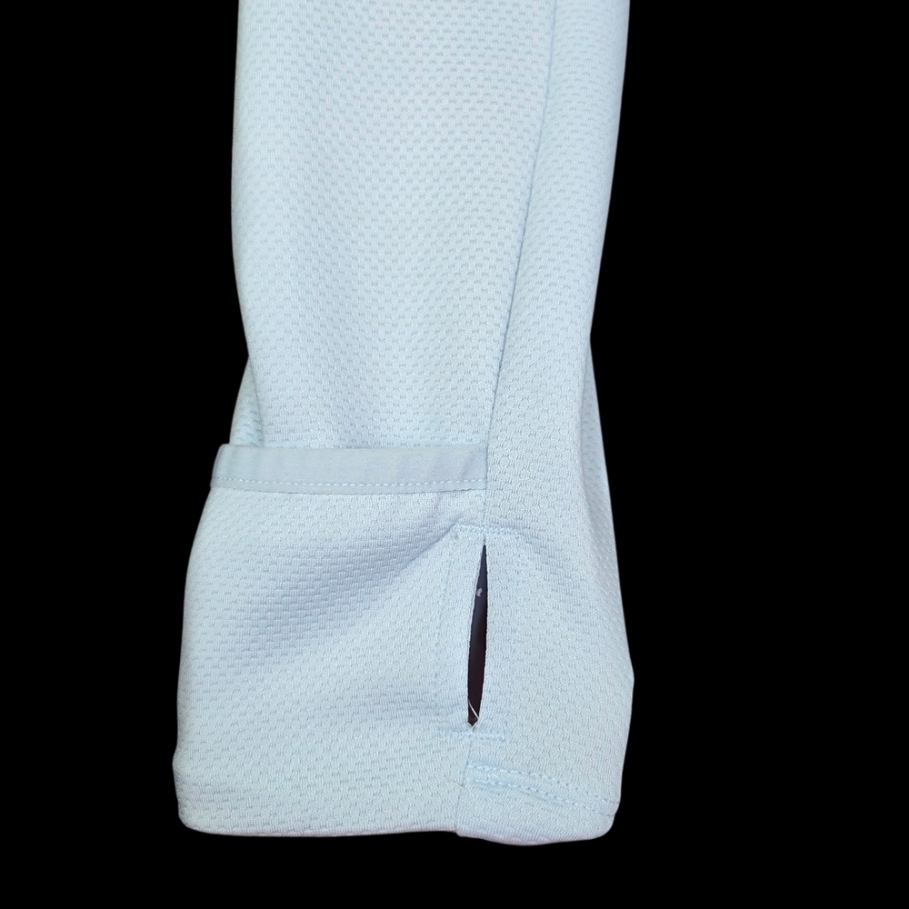 Champion Light Blue Quarter-Zip Pullover Size L - Picture 2 of 7